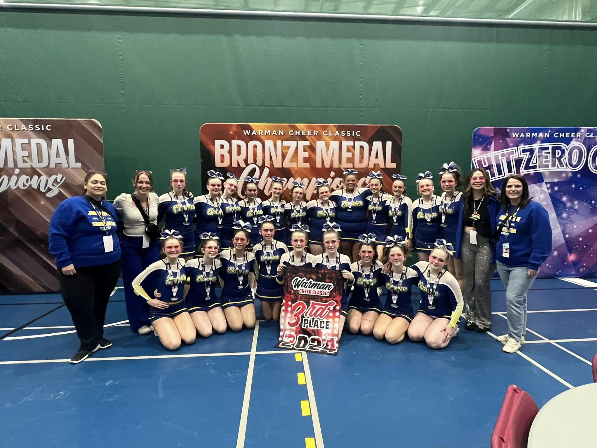 Cheer Team Competes in Warman