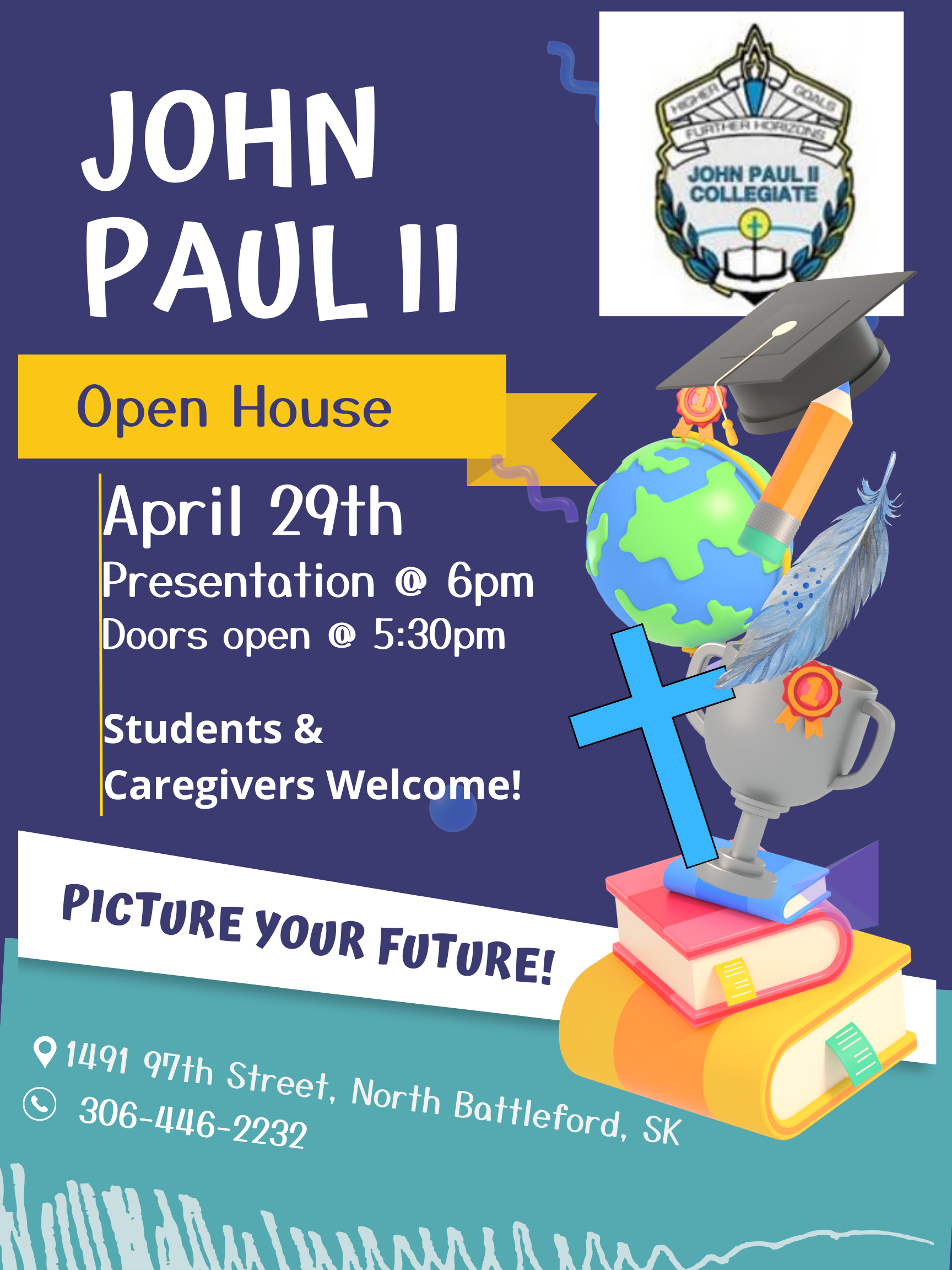 New Date for JPII's Open House