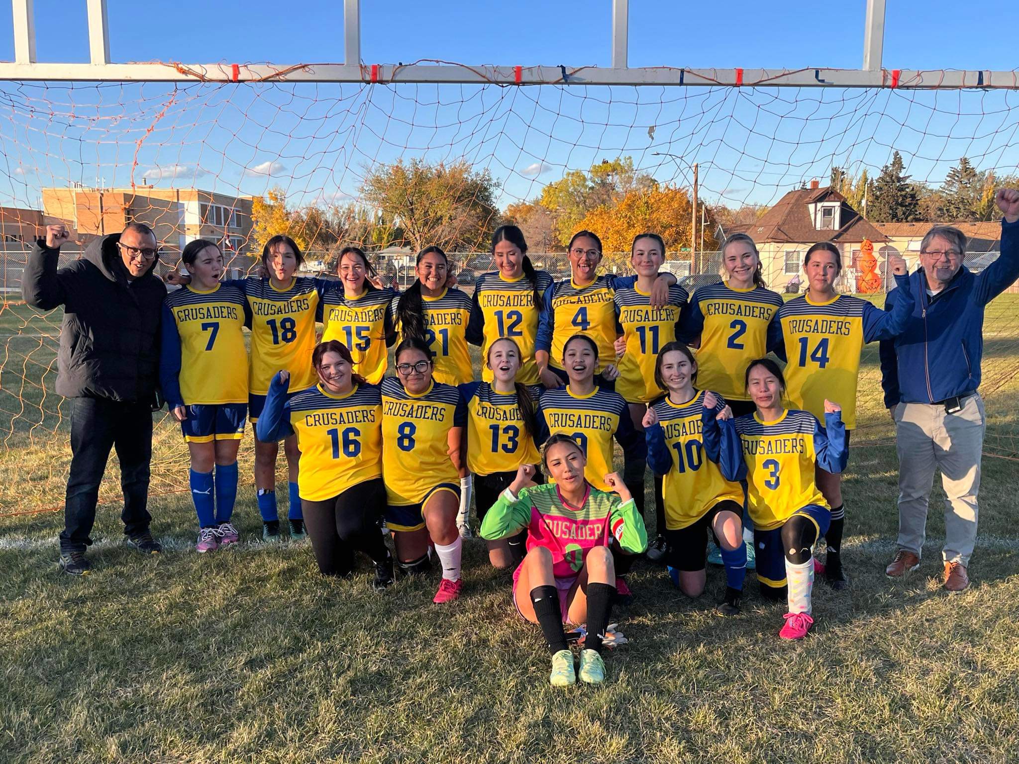 Sr. Girls Soccer Advance to Provincials