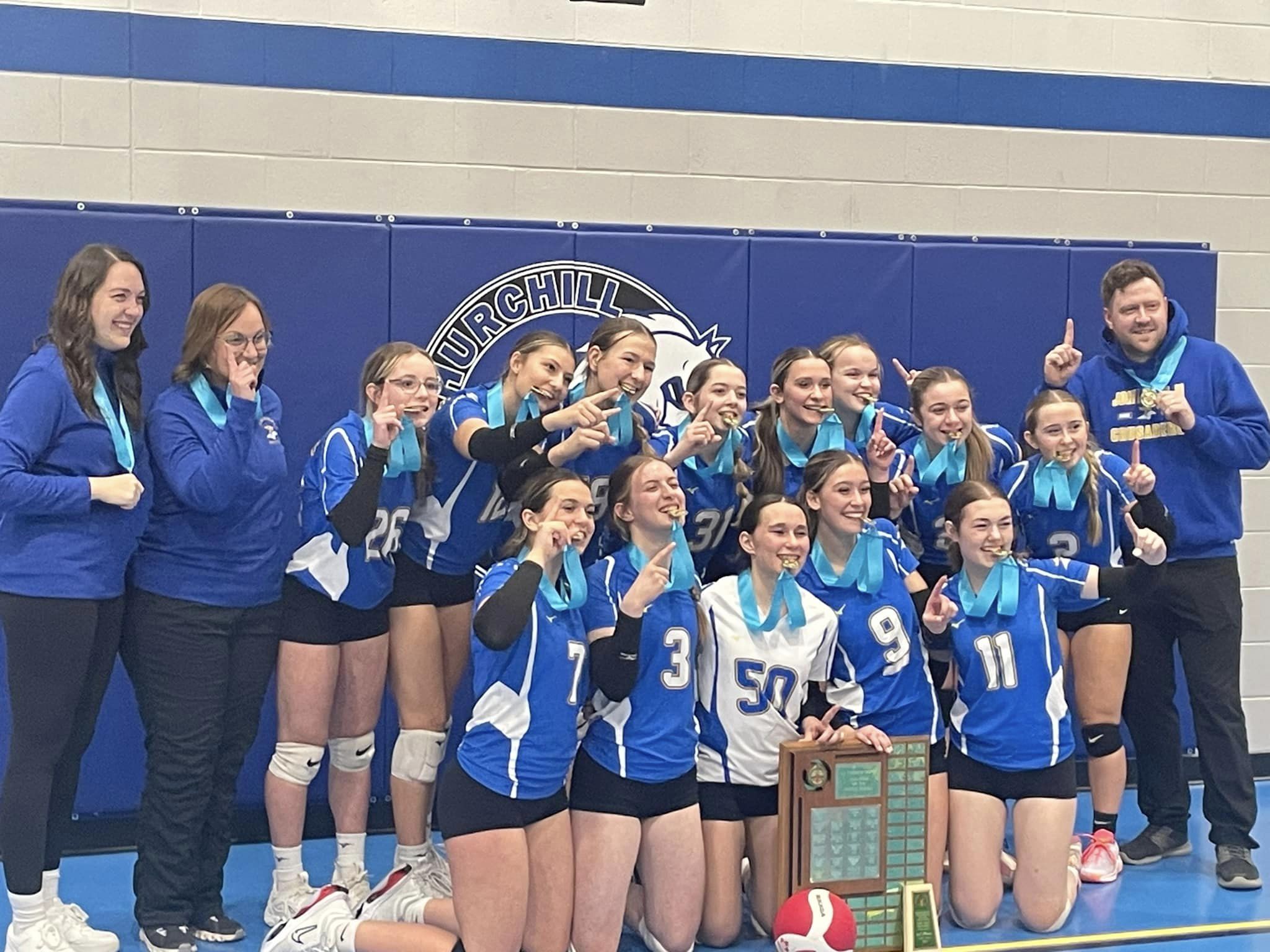 Crusaders win Provincial Volleyball Championship!