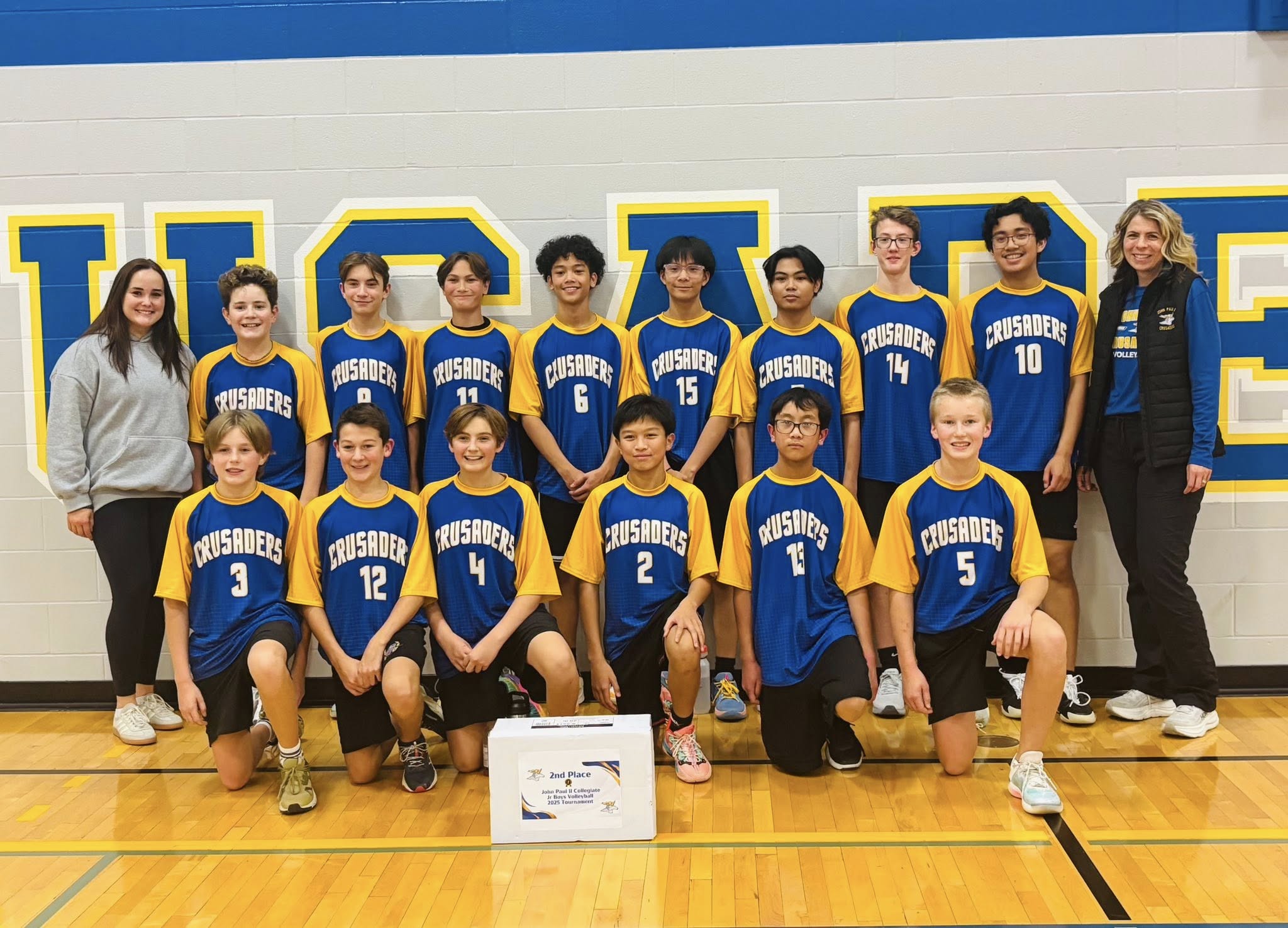 Junior Volleyball Teams Win Silver! 