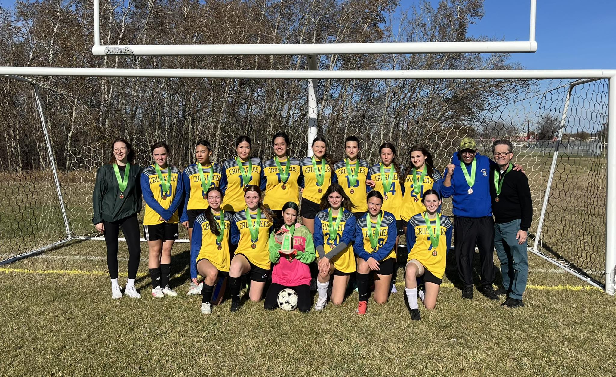 Sr Girls Soccer Bring Home Provincial Bronze!