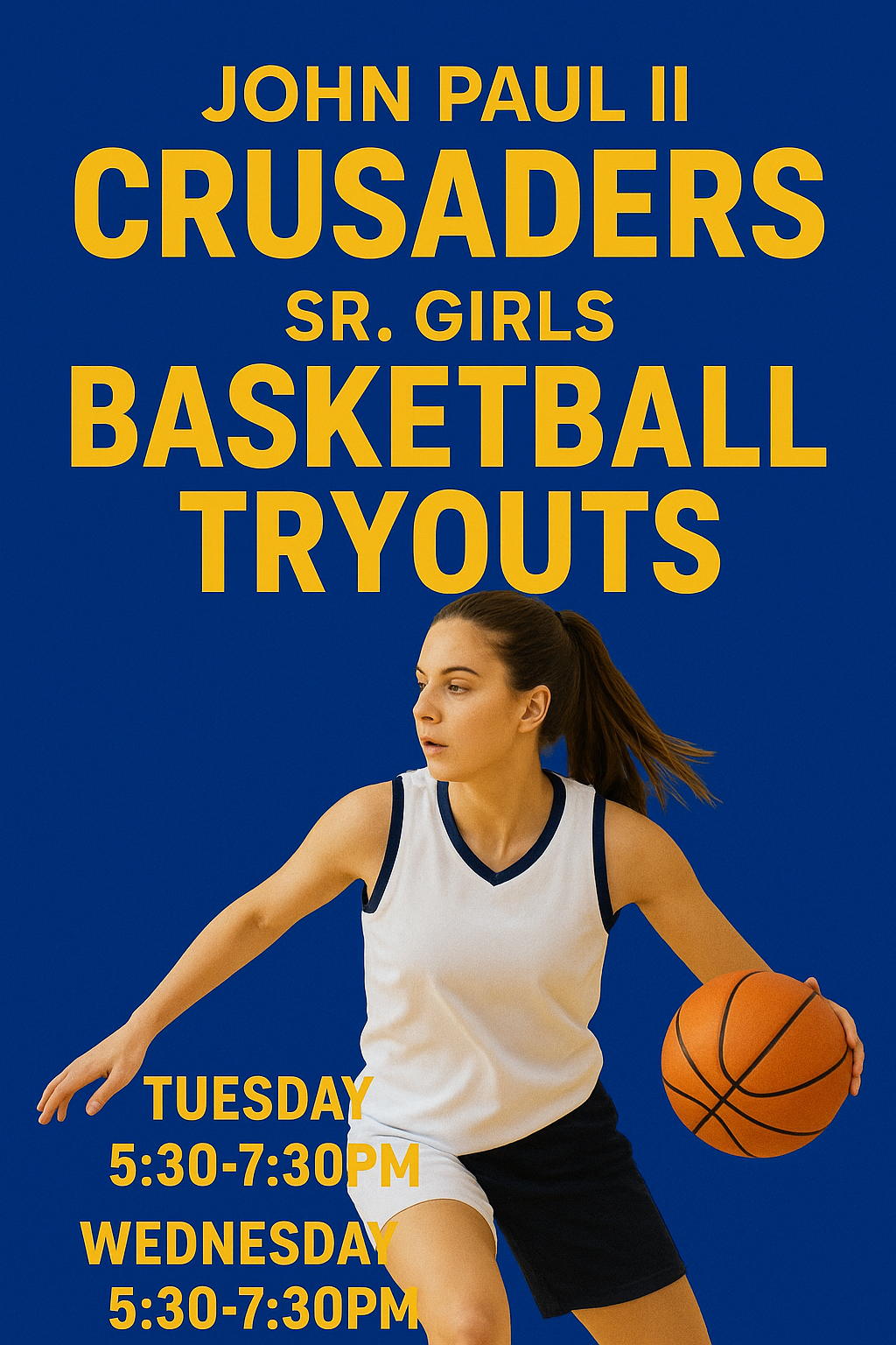 Sr Girls Basketball Tryouts