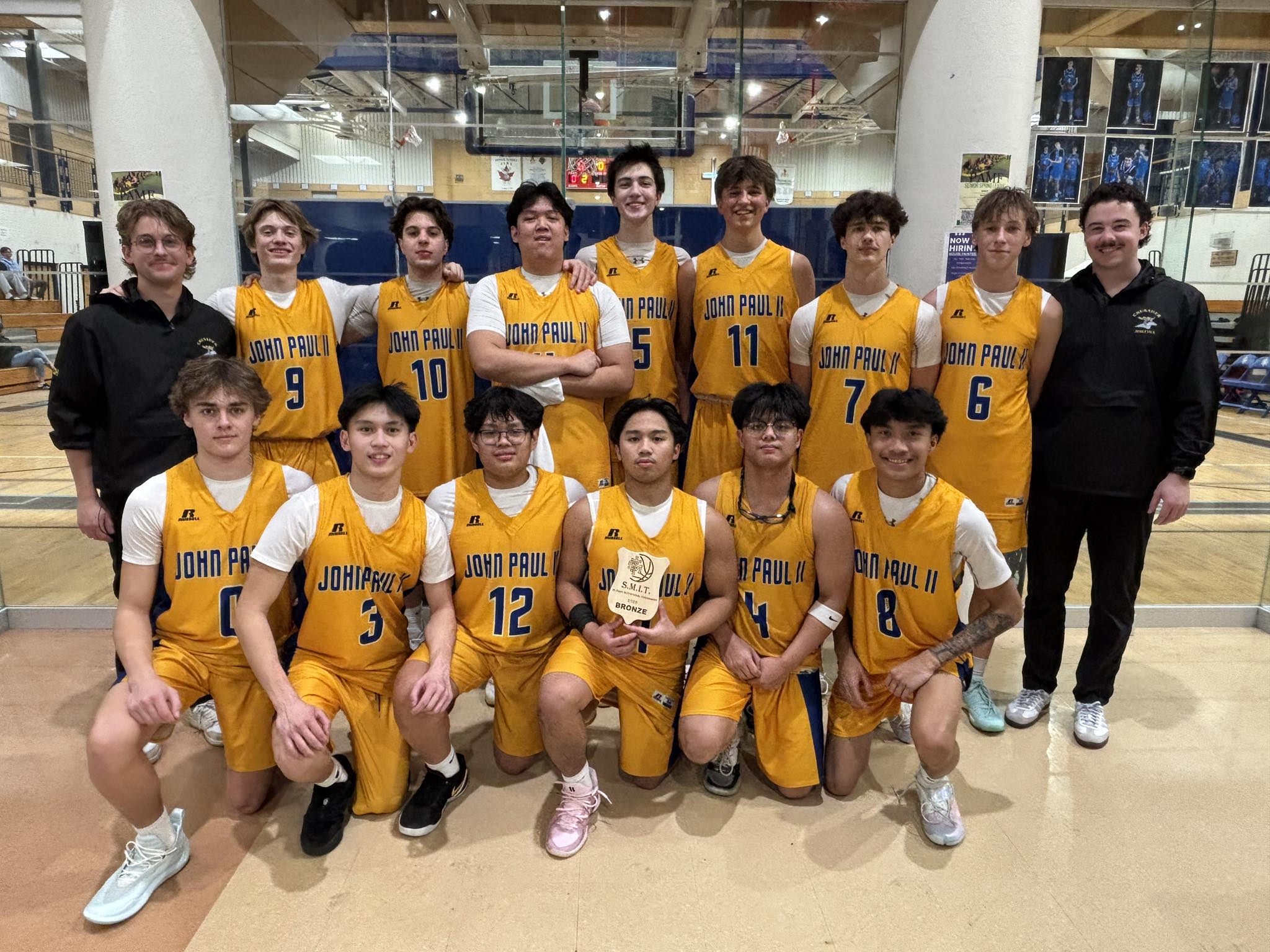Sr Boys Take Bronze at St. Mary Tournament
