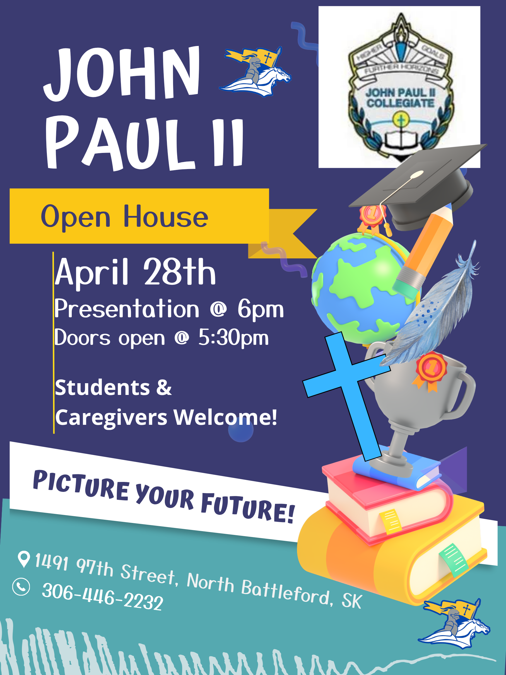 OPEN HOUSE- APRIL 28th 