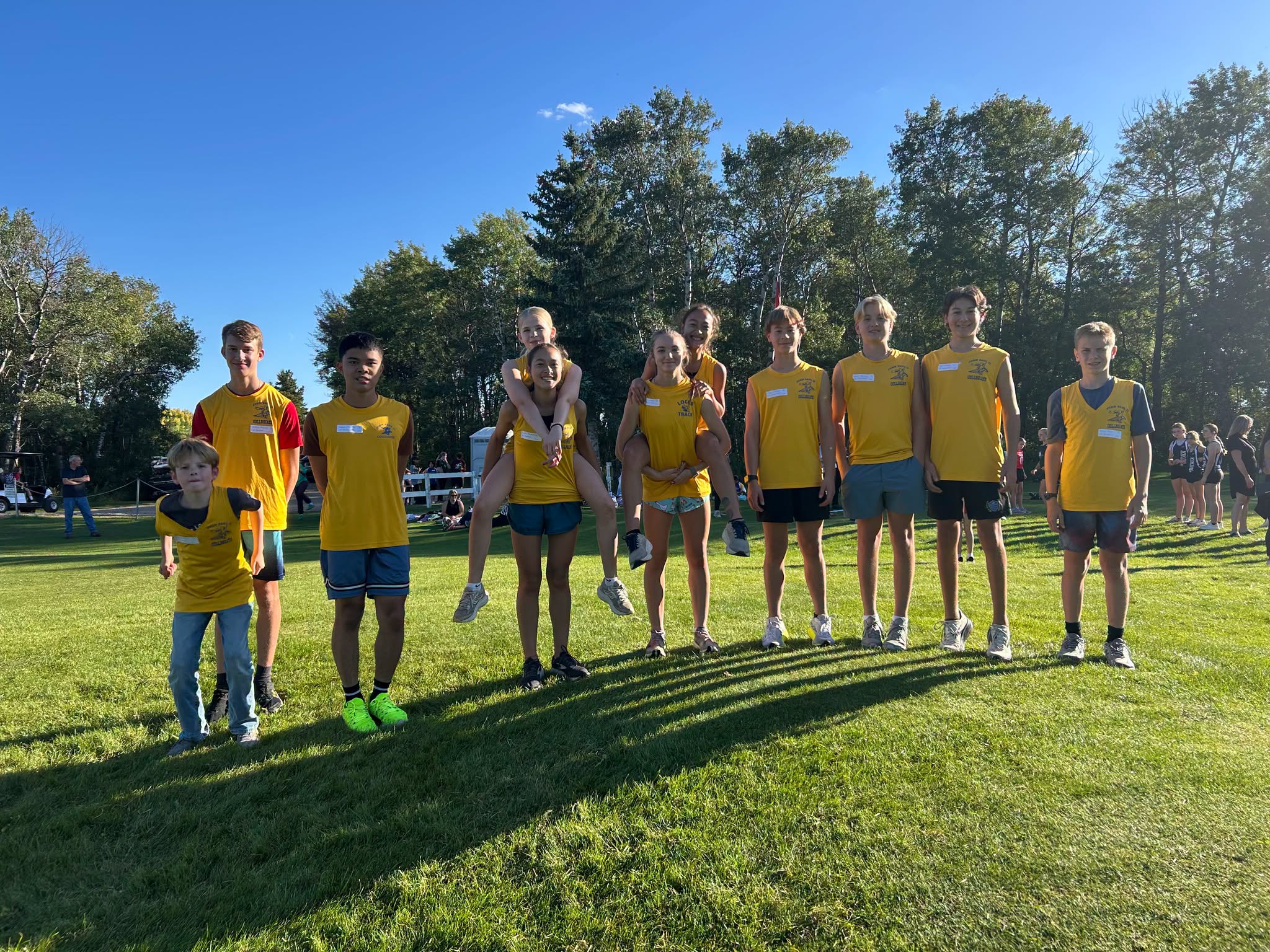 X-Country Team Excels at Unity Meet